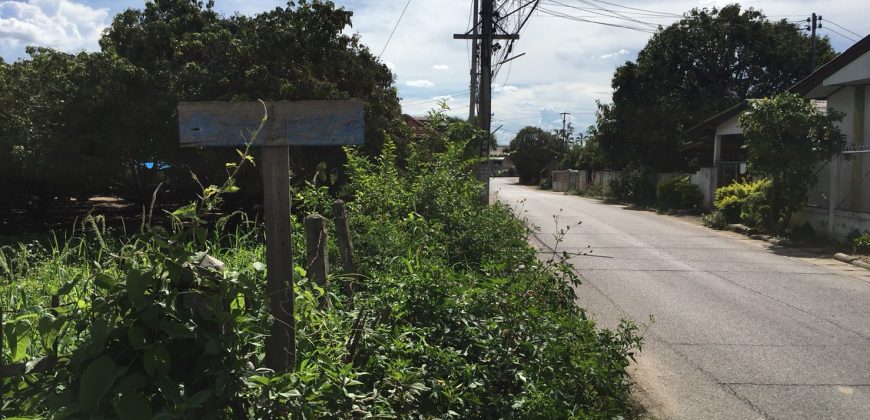 ขายที่ดิน 614 ตรว. ถนนเชียงใหม่-ลำพูน สายเก่า