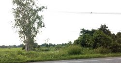 ขายที่ดิน ติดถนนใหญ่ 19 ไร่ อำเภอเมืองลำพูน ใกล้นิคมสหพัฒน์