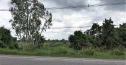 ขายที่ดิน ติดถนนใหญ่ 19 ไร่ อำเภอเมืองลำพูน ใกล้นิคมสหพัฒน์