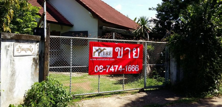 ขายบ้านเดี่ยวชั้นเดียว พร้อมที่ดิน 131 ตรว. เมืองลำปาง